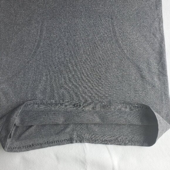 Lululemon Grey Swiftly Tech Short Sleeve Top Size 6 - Picture 5 of 6
